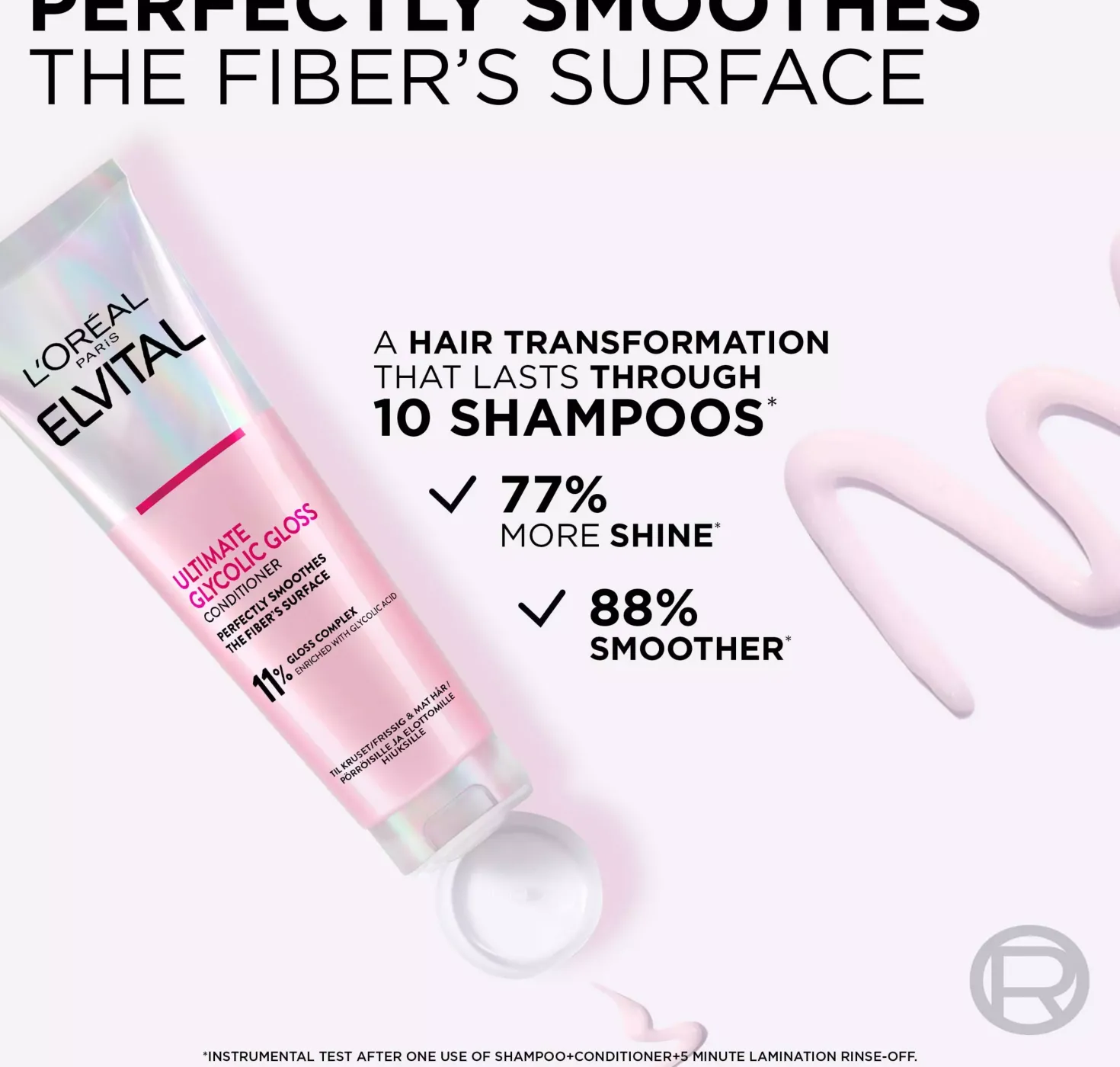 Loreal ParisElvital Glycolic Gloss Ultimate Conditioner For Dull Hair 150 ml