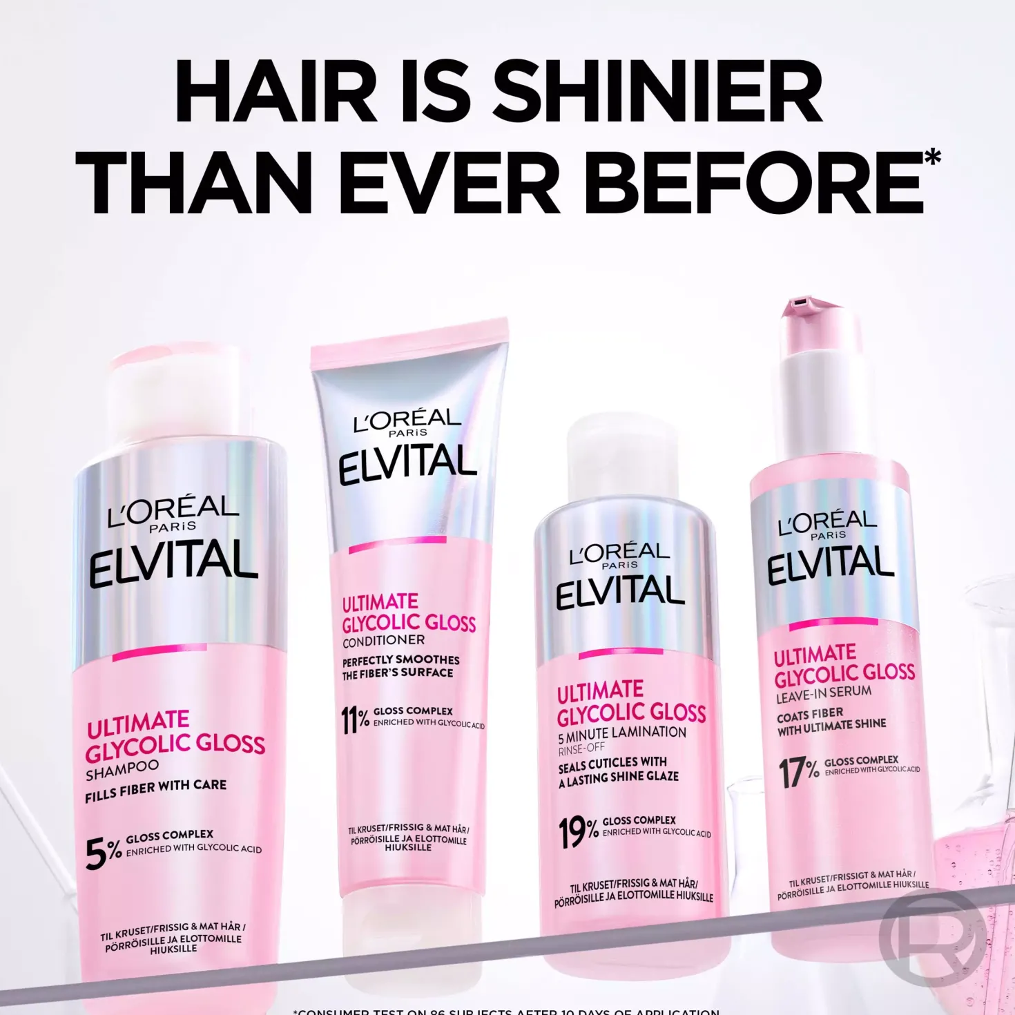 Loreal ParisElvital Glycolic Gloss Ultimate Conditioner For Dull Hair 150 ml