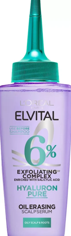 Loreal ParisElvital Hyaluron Pure Oil Erasing Scalp Serum 102 ml