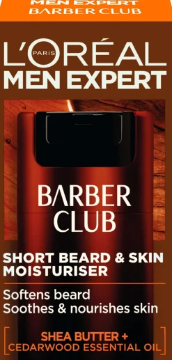 Loreal ParisMen Expert Barber Club Short Beard & Skin Moisturiser 50 ml