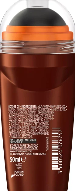 Loreal ParisMen Expert Barber Club 48H Protective Deodorant Roll-on 50 ml