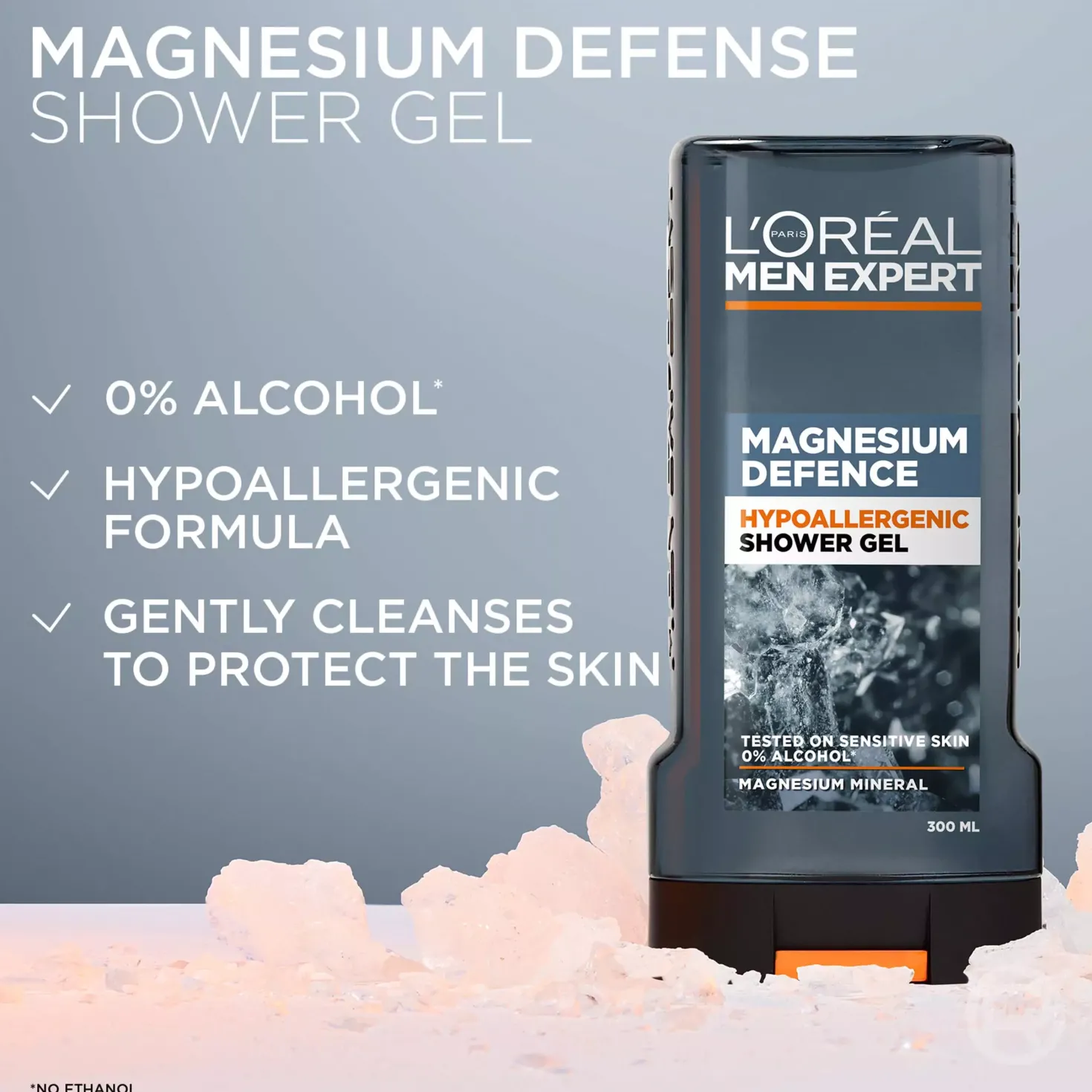 Loreal ParisMen Expert Magnesium Defense Hypoallergenic Shower Gel 300 ml