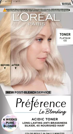 Loreal ParisPréférence Le Blonding Toner Platinum Ice