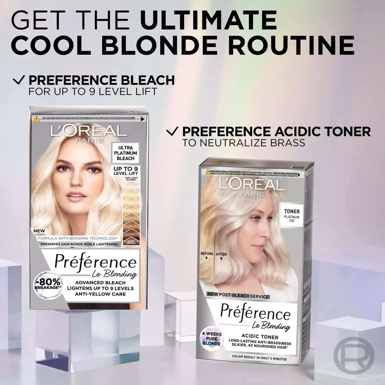 Loreal ParisPréférence Le Blonding Toner Platinum Ice