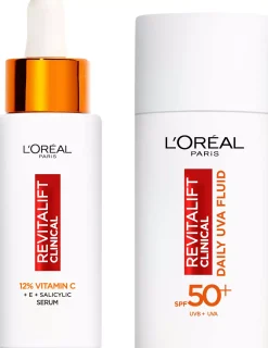 Loreal ParisRevitalift Clinical Daily Moisturizing UVA Fluid SPF50+ for Normal Skin 50 ml