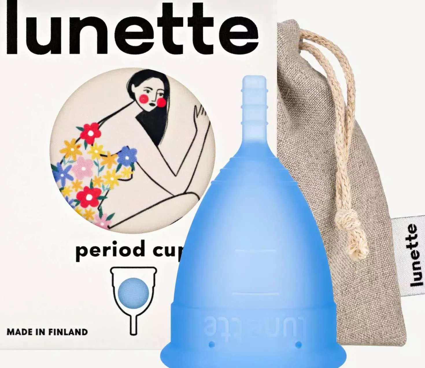 Lunette Menstrual Cup Model 2 Clear