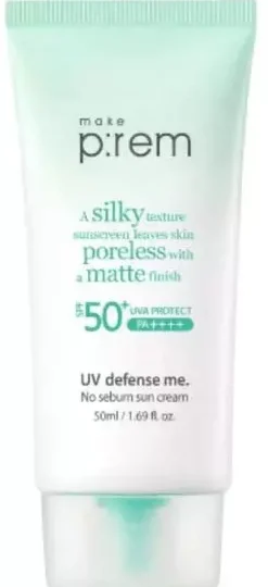 Make P:remUV defense me. No Sebum Sun cream 50 ml