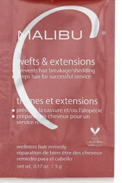 Malibu C Wefts & Extensions Sachet 1st