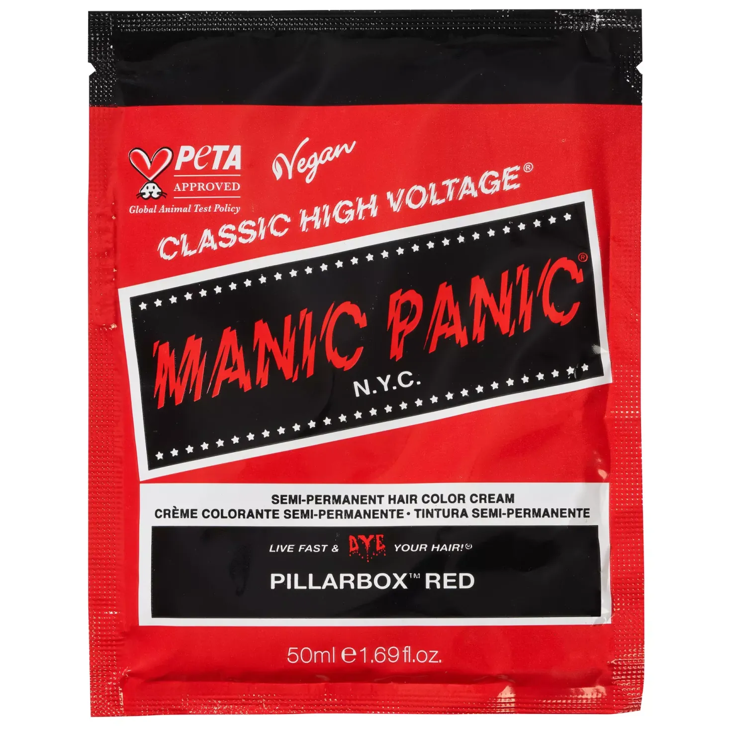Manic PanicClassic High Voltage® Sachet Pillarbox™ Red