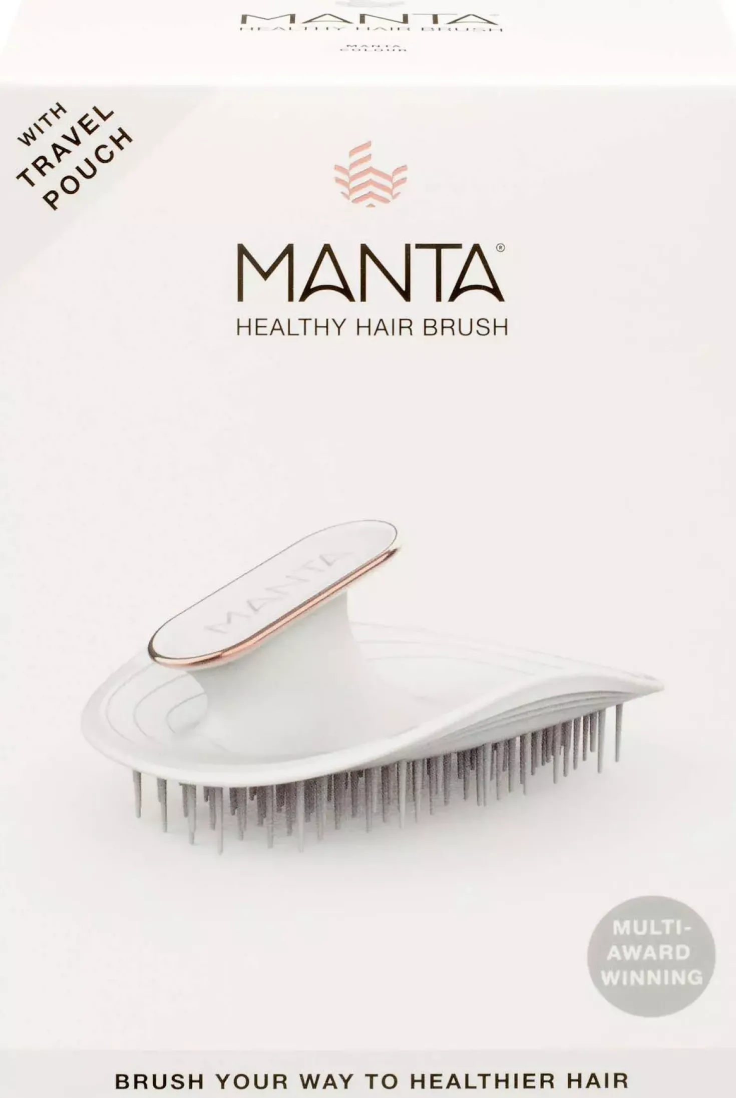 Manta Original Brush Burgundy/Rose Gold