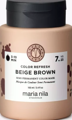 maria nilaColour Refresh Semi-Permanent Color Mask 0.92 Pearl Silver