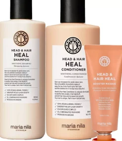 maria nilaHead & Hair Heal Bundle Shampoo 350 ml & Conditioner 300 ml & Masque 50 ml