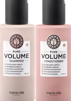 maria nilaPure Volume Bundle Shampoo 100 ml & Conditioner 100 ml