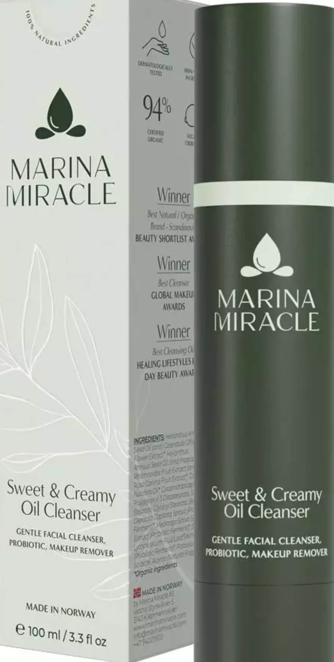 Marina Miracle Sweet & Creamy Oil Cleanser Travel size 50 ml