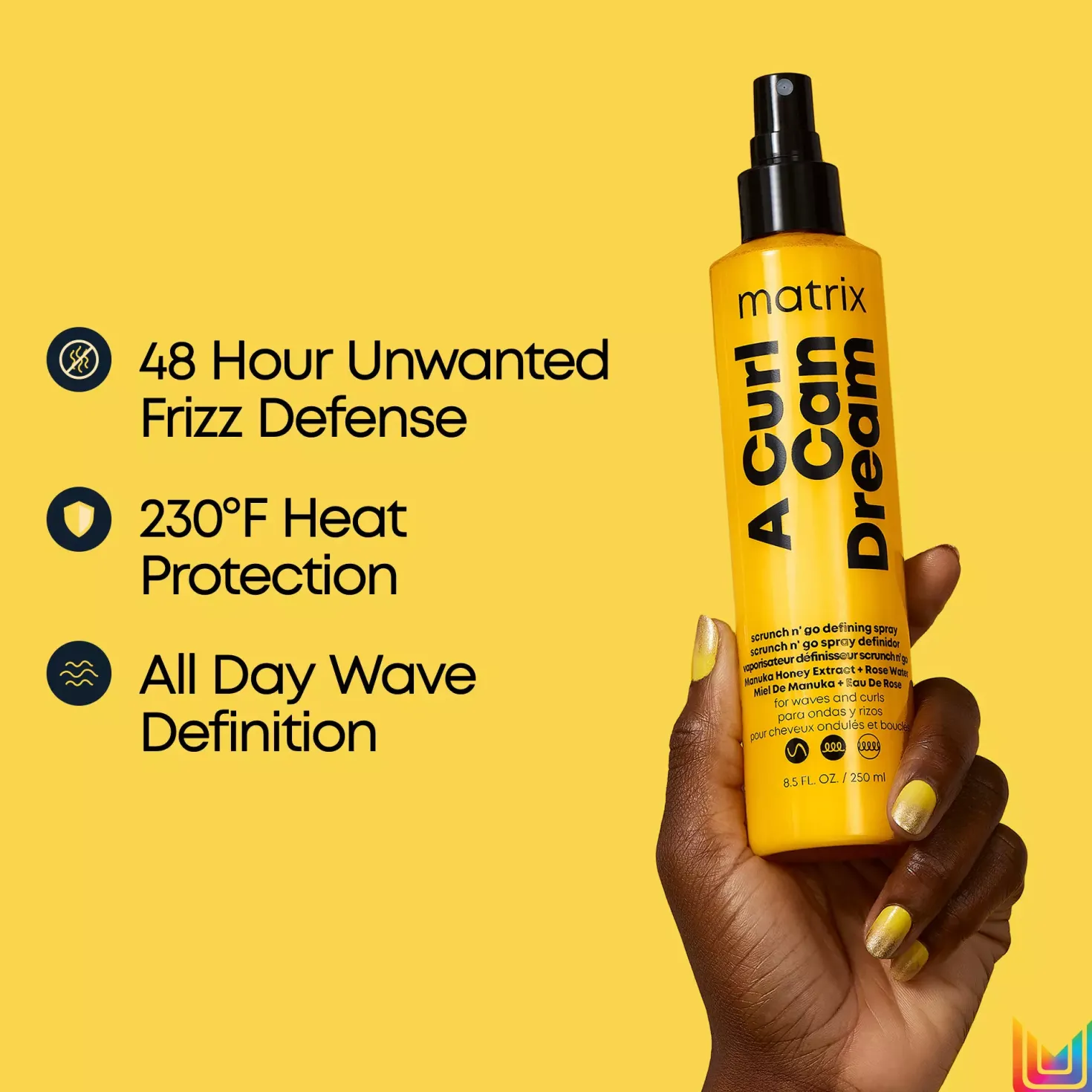 MatrixA Curl Can Dream Scrunch N' Go Defining Spray 250 ml