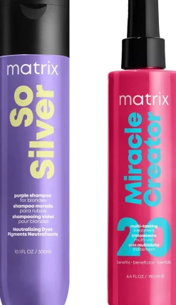 Matrix So Silver Shampoo & Miracle Creator