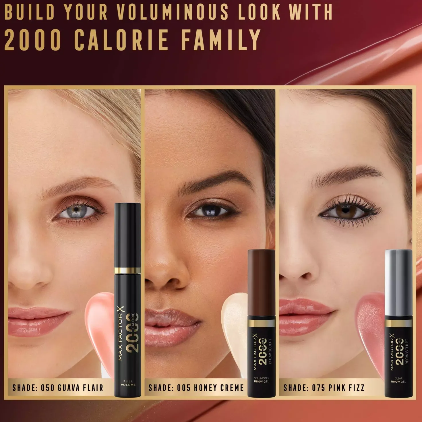 Max Factor2000 Calorie Lip Glaze Lip Gloss 150 Caramel Swish