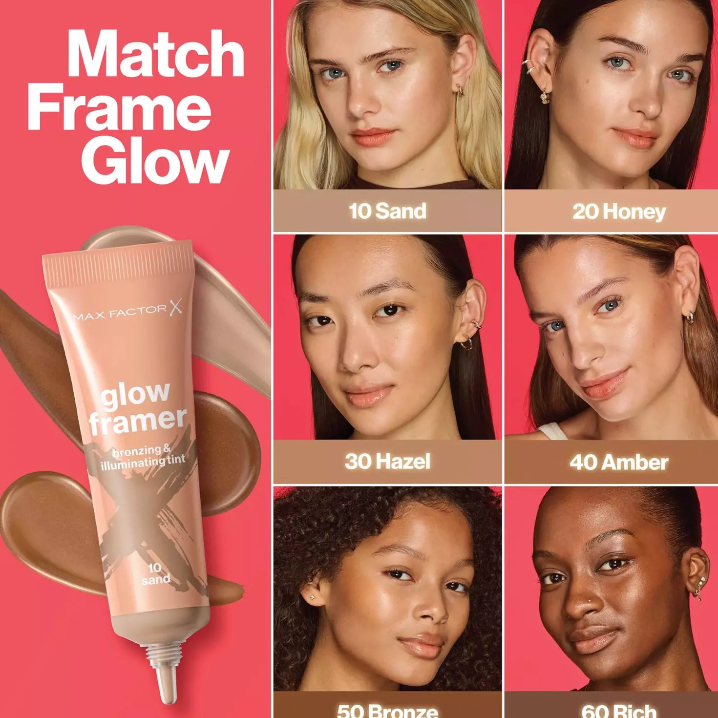 Max Factor Glow Framer Skin Tint 30 Hazel