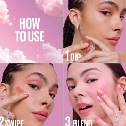 Maybelline New York Cloudtopia Cheek & Lip Mousse 7 Moonlit Rose