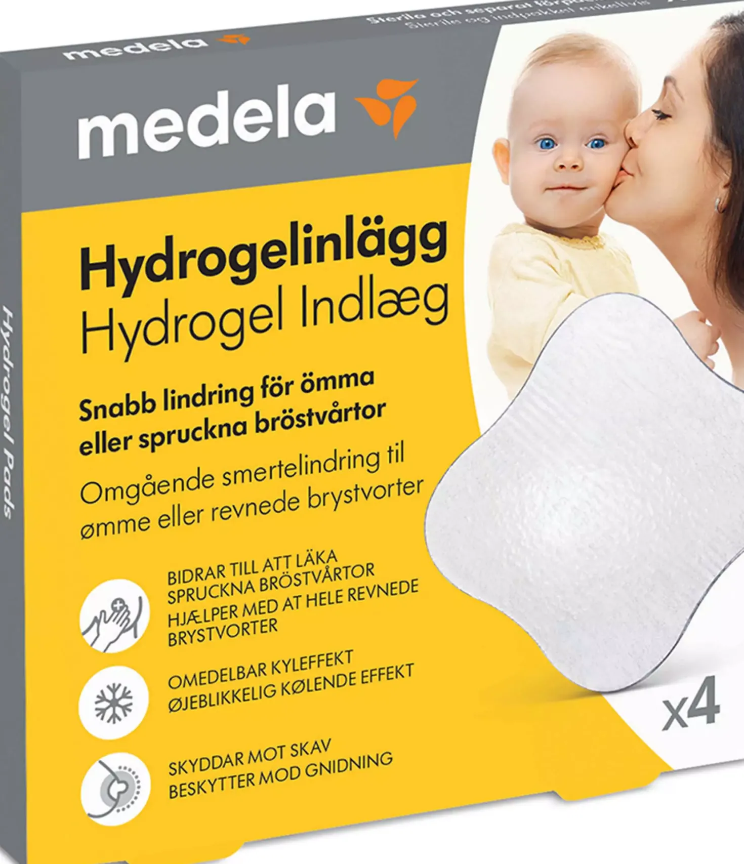 Medela Hydrogel Pads 4-pk