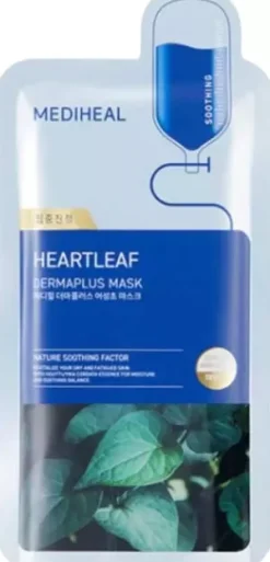 Mediheal Dermaplus Heartleaf Mask 10 stk