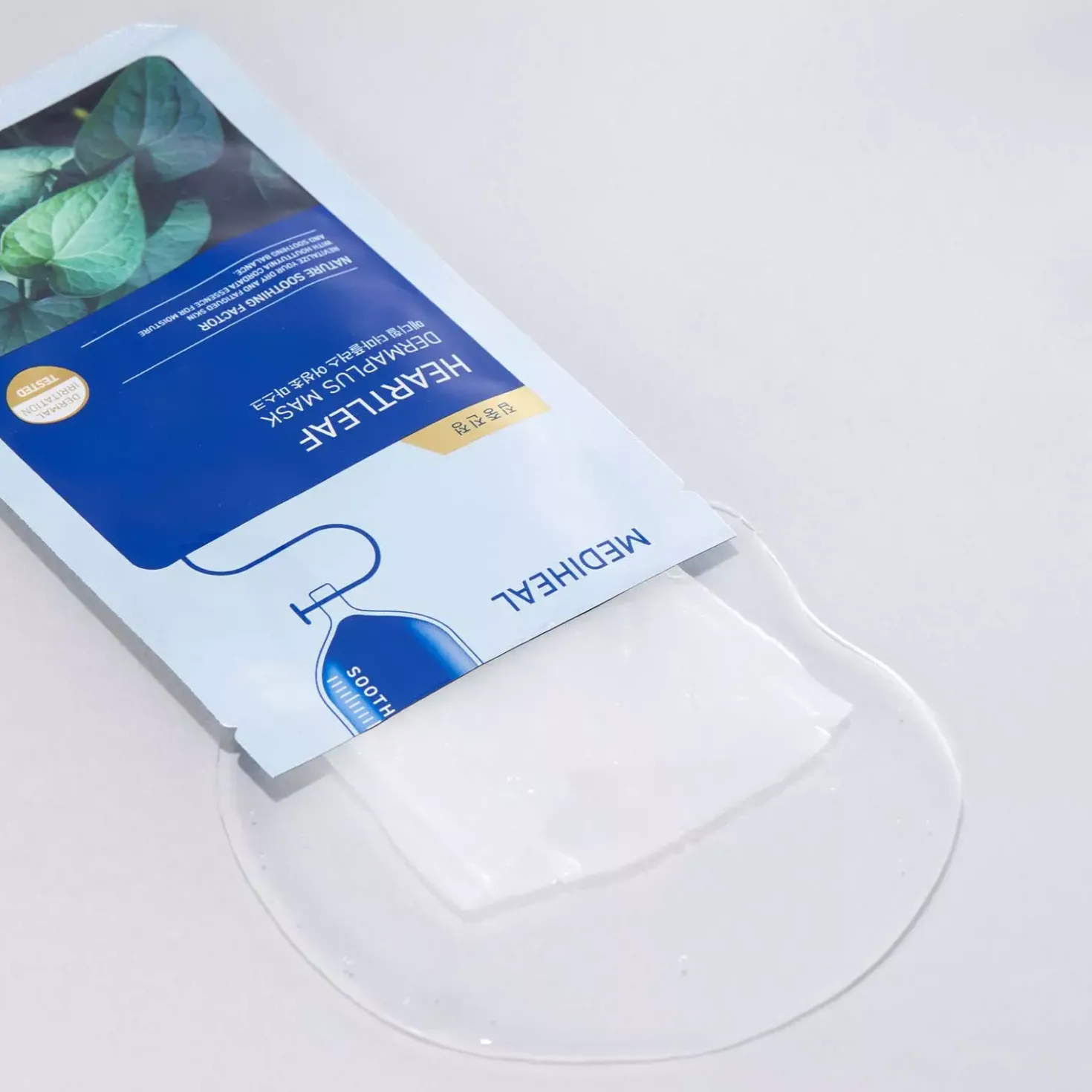 Mediheal Dermaplus Heartleaf Mask 10 stk
