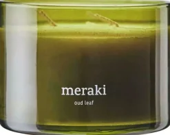 MerakiOud Leaf Scented Candle Large