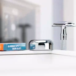 Merkur Solingen Razor Stand 4006 One For All Chrome