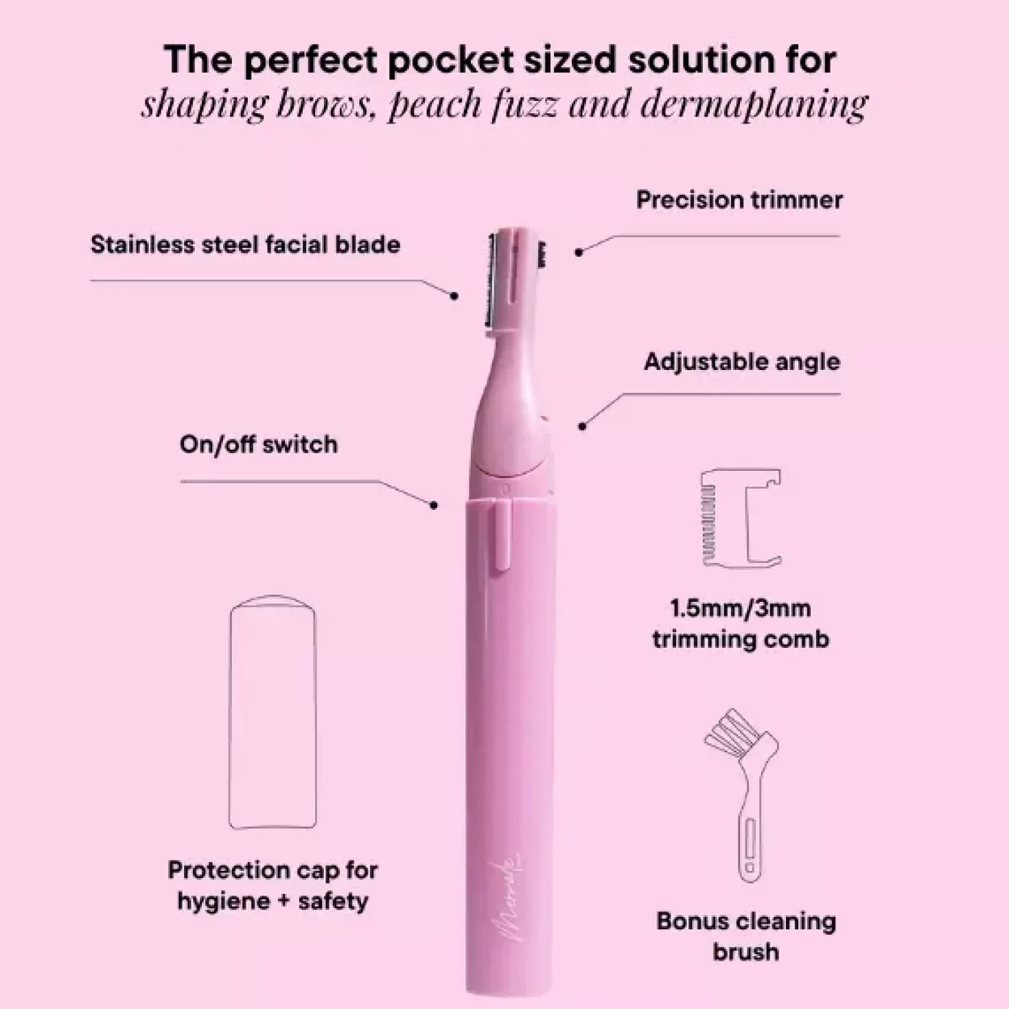 Mermade Hair Facial Shaver