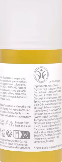 Mühle Organic After Shave Balm 100 ml
