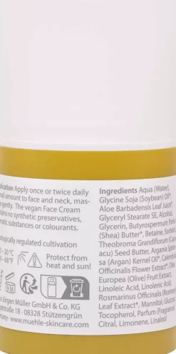 Mühle Organic Face Cream 50 ml
