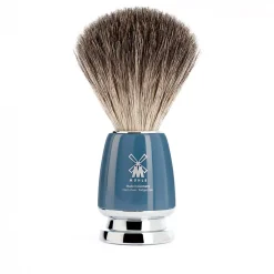 Mühle Rytmo Pure Badger Shaving Brush Petrol Blue