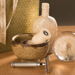Mühle Syntetisk Barberkost Classic Resin Ivory Silvertip Fibre-L