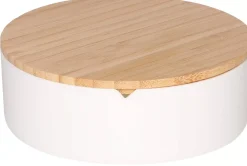 Mineas Box Round With Bamboo Lid