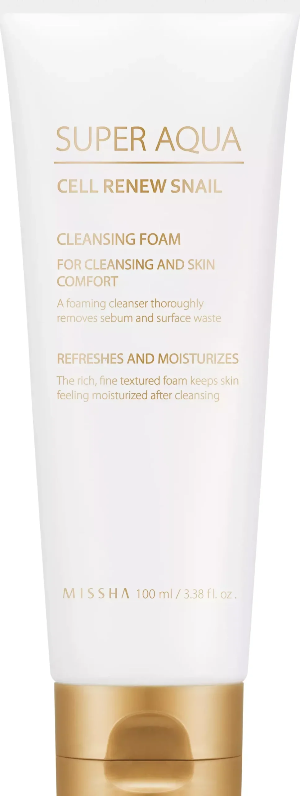 MISSHASuper Aqua Cell Renew Snail Cleansing Foam 100 ml