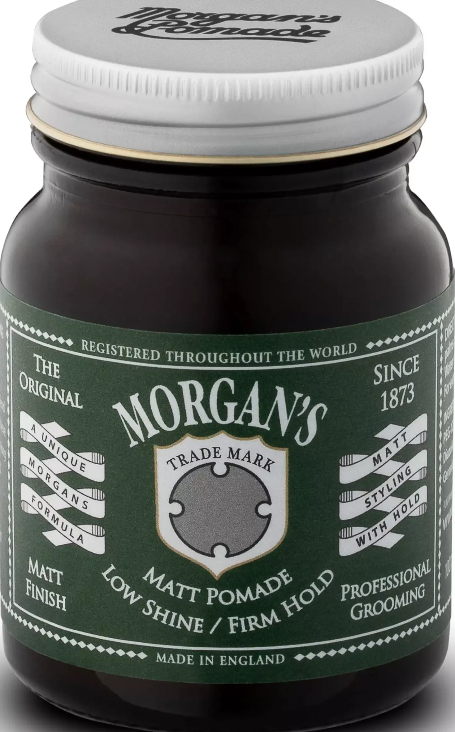 Morgan's Pomade Matt Pomade Firm Hold Green Label