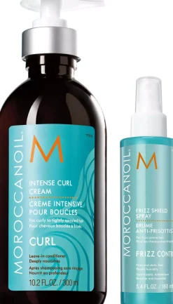 MoroccanoilCurl Bundle Curl Cream 300 ml & Frizz Shield Spray 160 ml