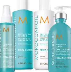 MoroccanoilFrizz Control Bundle Shampoo 250 ml & Conditioner 250 ml & Lotion 300 ml & Spray 160 ml