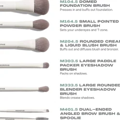 Morphe Along For The Glide 6-Piece Travel Brush Set