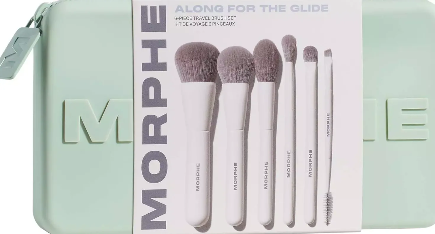 Morphe Along For The Glide 6-Piece Travel Brush Set