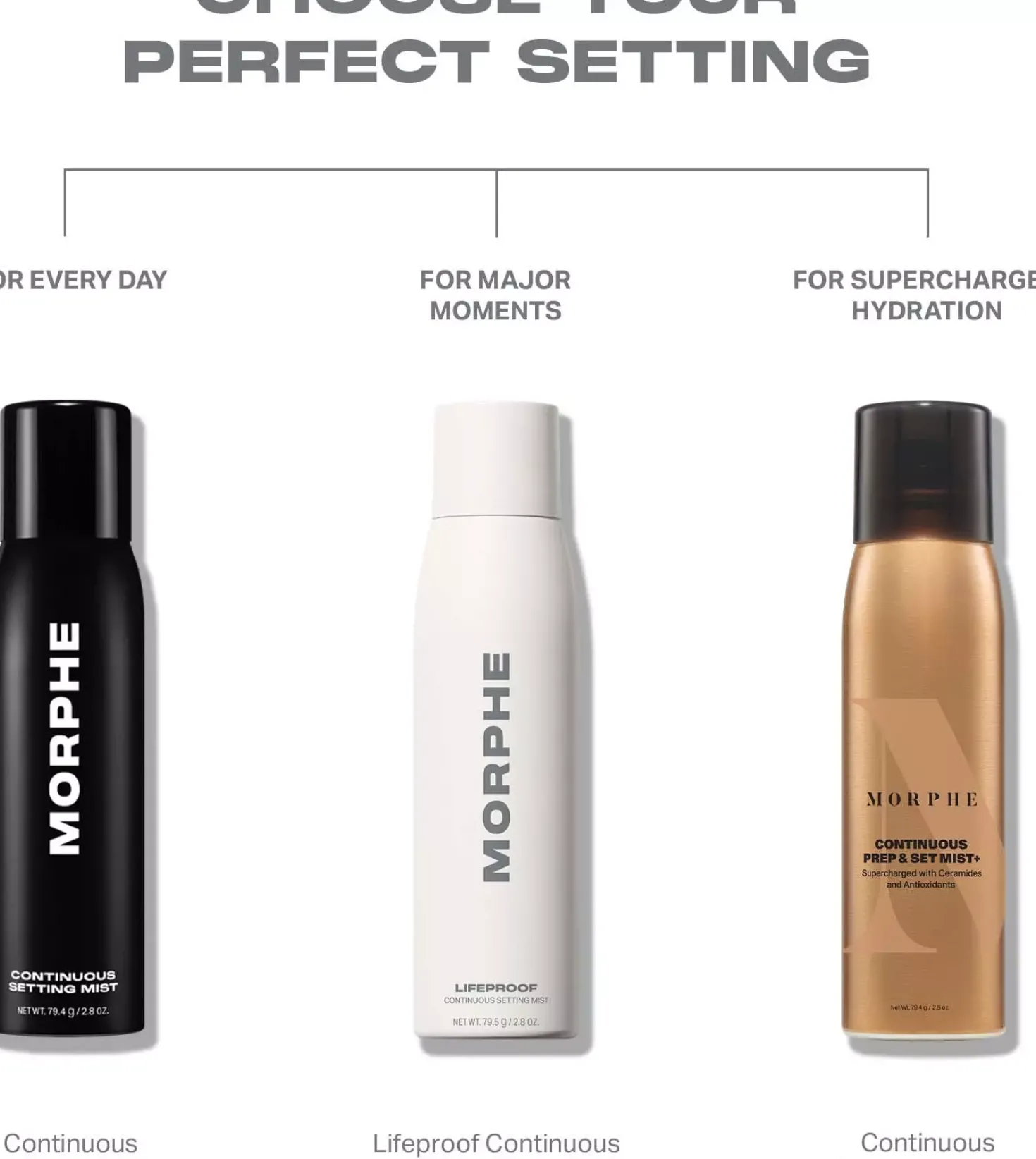 Morphe Jumbo Continuous Setting Mist Jumbo