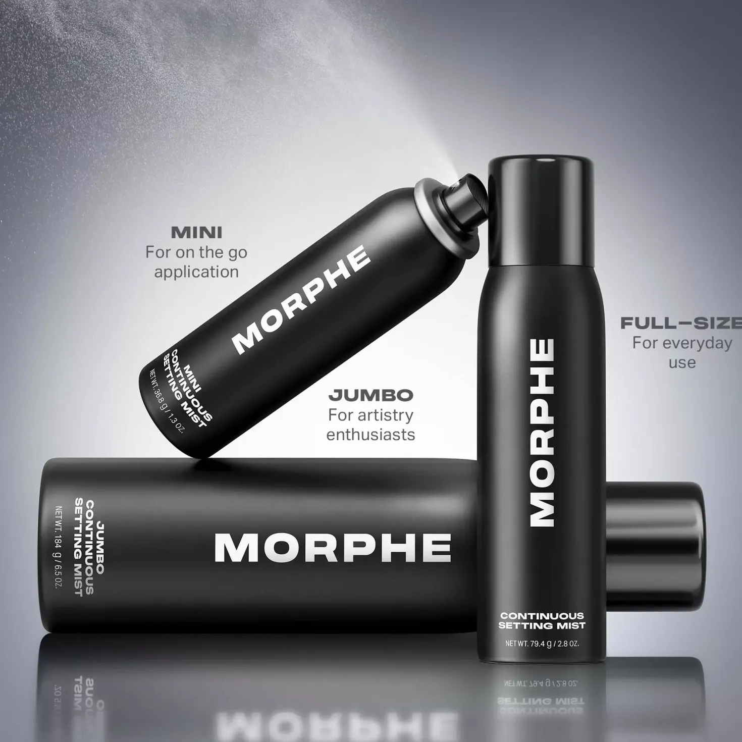 Morphe Jumbo Continuous Setting Mist Jumbo