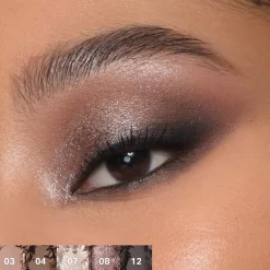 Morphe 12-Pan Eyeshadow Palette Flickering Sands Flickering Sands