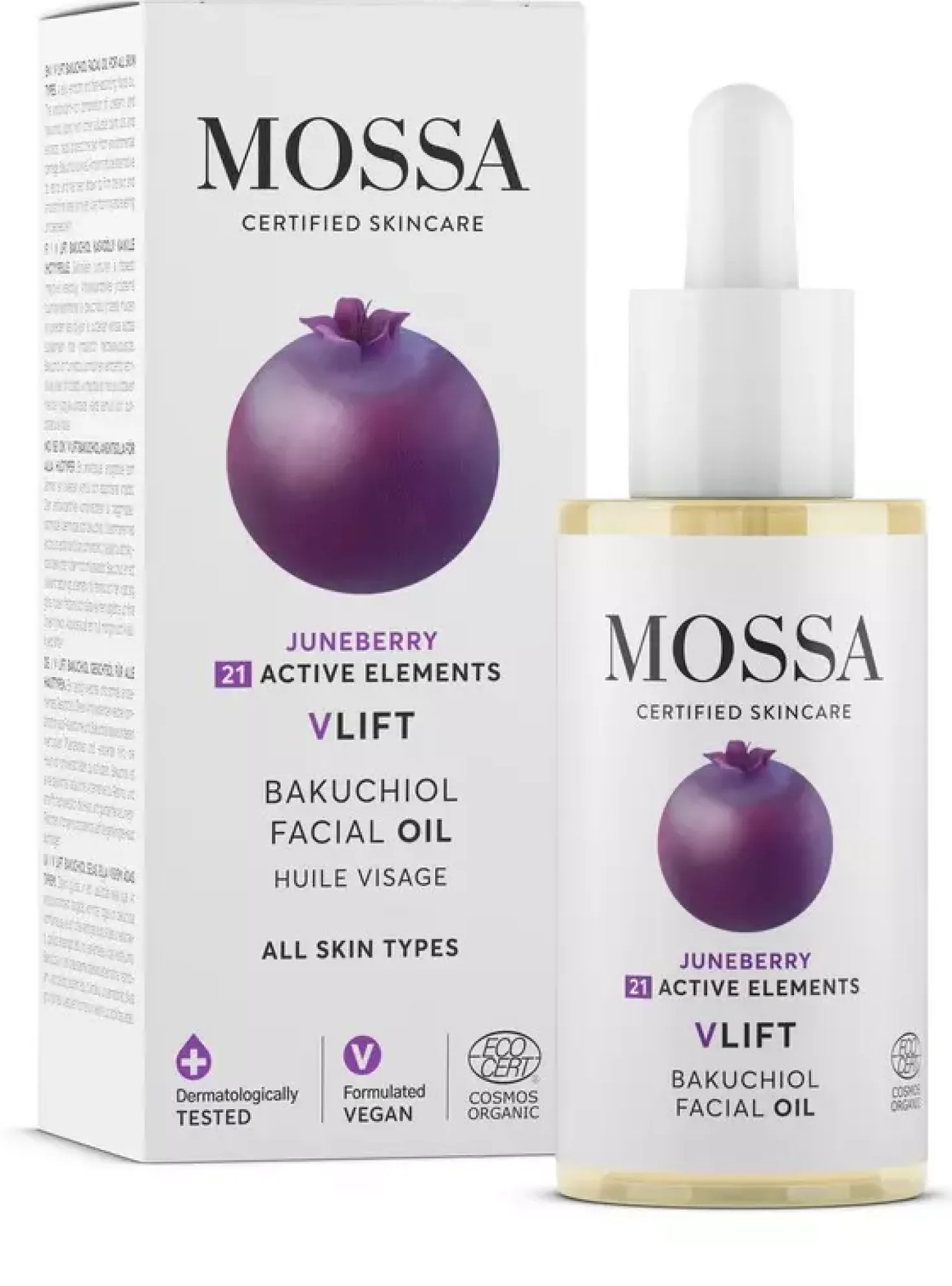 Mossa V LIFT Bakuchiol Facial Oil 30 ml
