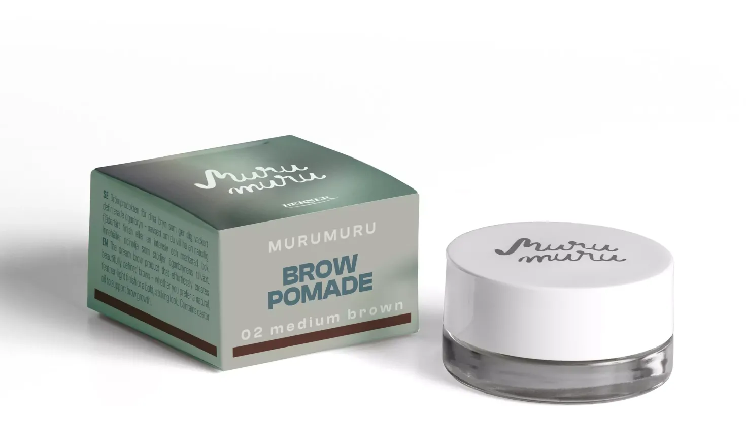 Murumuru Brow Pomade 03 Auburn