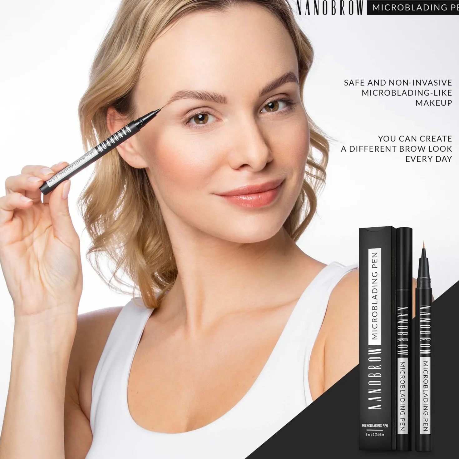 Nanobrow Microblading Pen Warm Brown