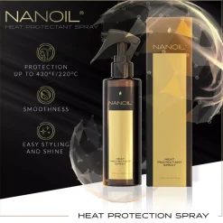 Nanoil Heat Protectant Spray 200 ml