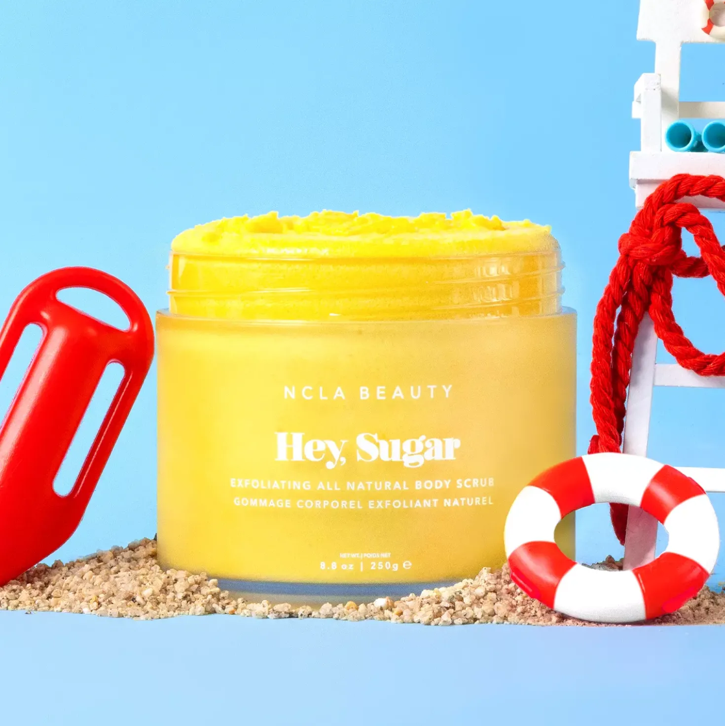 NCLA Beauty Hey, Sugar – Sun Tan Body Scrub 250 g