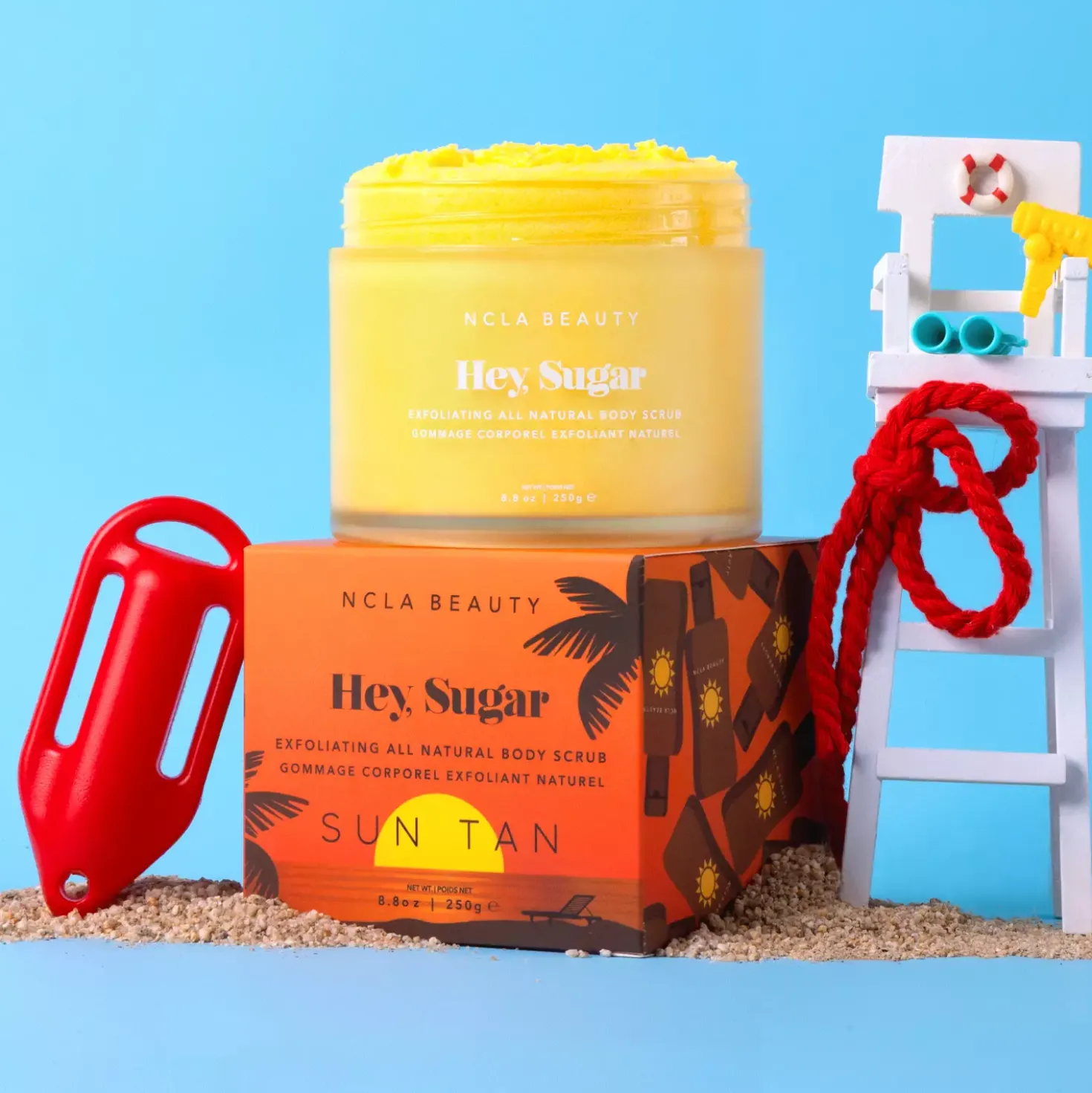 NCLA Beauty Hey, Sugar – Sun Tan Body Scrub 250 g