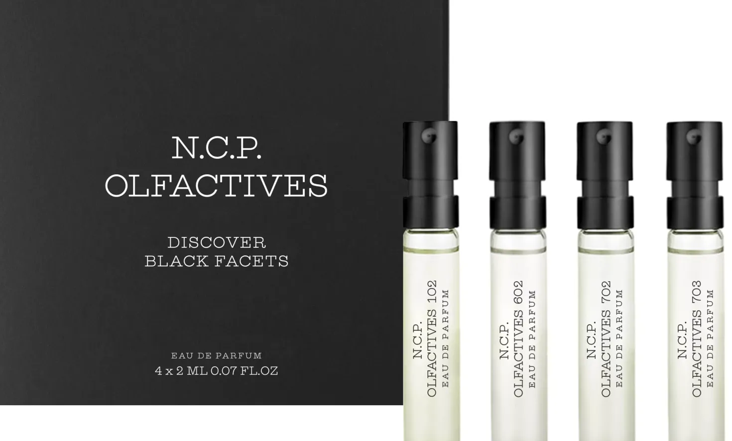 N.C.P. Olfactives Black Facets Discovery Set